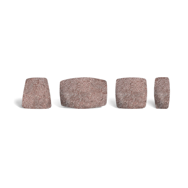Брусчатка Классика Русто — тип 1-4 (stone base) розовый мрамор - «Компания Камнеград»
