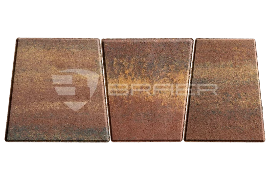 Тротуарная плитка Braer Старый город Веймар, Color Mix Мальва, 60 мм - «Компания Камнеград» - Изображение 1