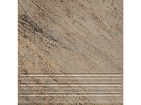 Клинкерная ступень с насечками Paradyz Mattone Pietra, Ochra, 300×300×8,5 мм - «Компания Камнеград»