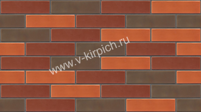 Кирпич лицевой керамический МИКС 3 (красный, бордо, коричневый) Воротынск - «Компания Камнеград» - Изображение 4