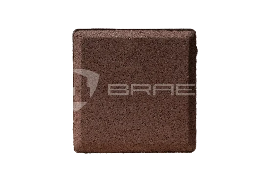 Тротуарная плитка Braer Лувр, Коричневый, 100х100 мм, 60 мм - «Компания Камнеград» - Изображение 1