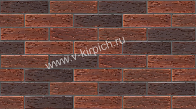 Кирпич лицевой керамический МИКС 9 (антик руст, кортен руст) Воротынск - «Компания Камнеград» - Изображение 5