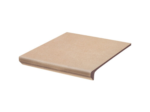 Клинкерная ступень с капиносом Paradyz Mattone Sabbia, Beige, 330×300×11 мм - «Компания Камнеград»