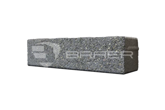 Тротуарная плитка Braer Ригель 2.0, Гранит на черном Select, 60 мм - «Компания Камнеград» - Изображение 2