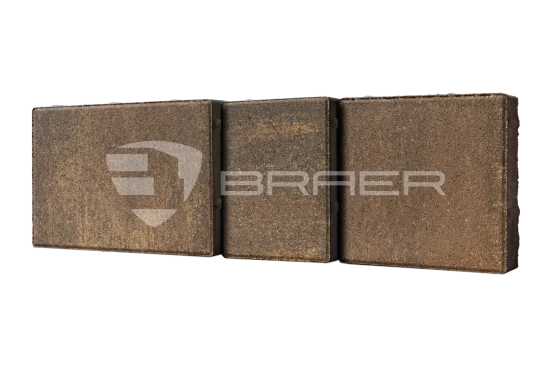 Тротуарная плитка Braer Старый город Венусбергер, Color Mix Каштан, 40 мм - «Компания Камнеград» - Изображение 2
