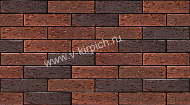Кирпич лицевой керамический МИКС 9 (антик руст, кортен руст) Воротынск - «Компания Камнеград» - Изображение 6