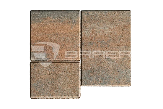 Тротуарная плитка Braer Старый город Венусбергер, Color Mix Койот, 40 мм - «Компания Камнеград» - Изображение 1