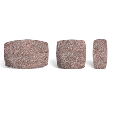 Брусчатка Классика Русто — тип 1-3 (stone base) розовый мрамор - «Компания Камнеград»