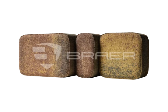 Тротуарная плитка Braer Классико, Color Mix Мальва, 60 мм - «Компания Камнеград» - Изображение 2