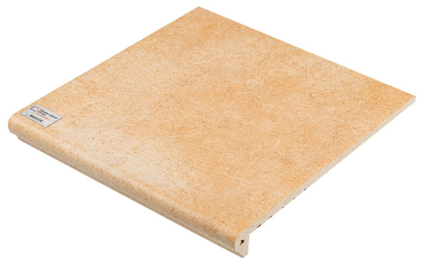 Клинкерная ступень-флорентинер Westerwaelder Klinker MONTMARTRE Naturabeige, 310×320×9,5 мм - «Компания Камнеград»