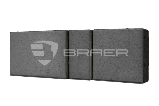 Тротуарная плитка Braer Старый город Ландхаус, Серый, 60 мм - «Компания Камнеград» - Изображение 2