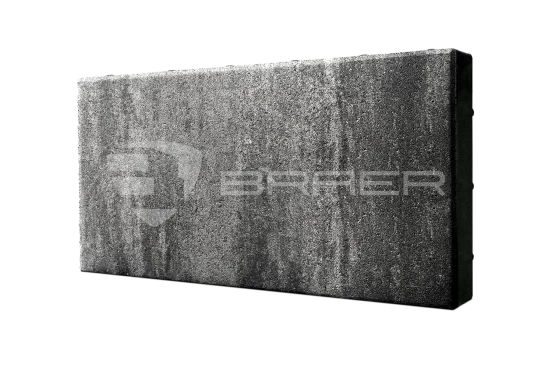 Тротуарная плитка Braer Сити 600 х 300, Color Mix Ночь, 80 мм - «Компания Камнеград» - Изображение 2