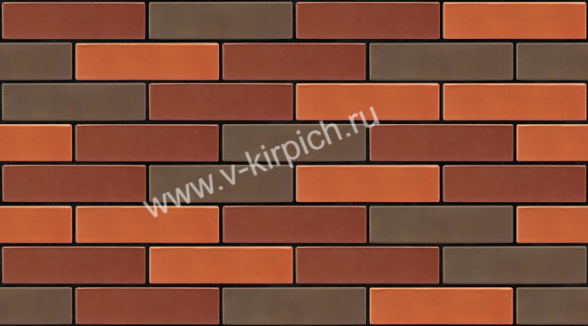 Кирпич лицевой керамический МИКС 3 (красный, бордо, коричневый) Воротынск - «Компания Камнеград» - Изображение 5