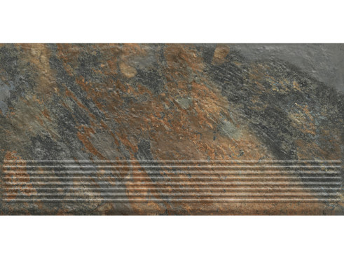 Клинкерная ступень с насечками Paradyz Ardis, Rust, 600×300×8,5 мм - «Компания Камнеград» - Изображение 1