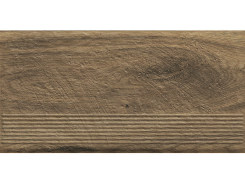Клинкерная ступень с насечками Paradyz Carrizo, Wood, 600×300×8,5 мм - «Компания Камнеград» - Изображение 1
