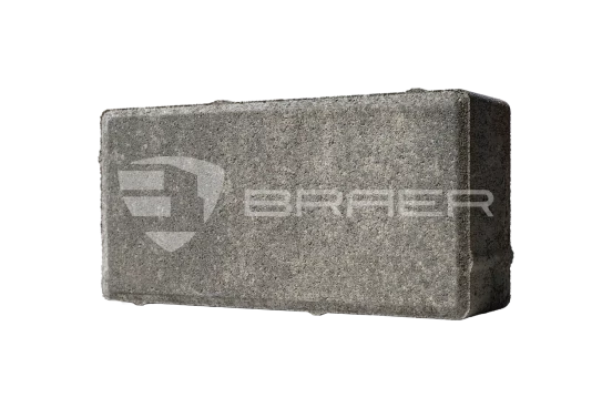 Тротуарная плитка Braer Прямоугольник, Color Mix Туман, 40 мм - «Компания Камнеград» - Изображение 2