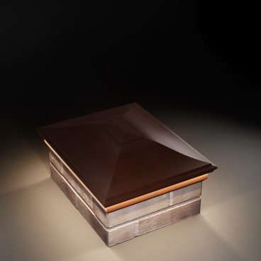 Колпак Monblan с подсветкой коричневый - «Компания Камнеград» - Изображение 6