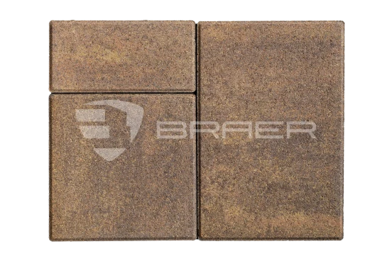 Тротуарная плитка Braer Старый город Ландхаус, Color Mix Прайд, 80 мм - «Компания Камнеград» - Изображение 1
