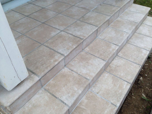 Клинкерная ступень-флорентинер Westerwaelder Klinker ATRIUM Hellbeige, 310×320×9,5 мм - «Компания Камнеград» - Изображение 2