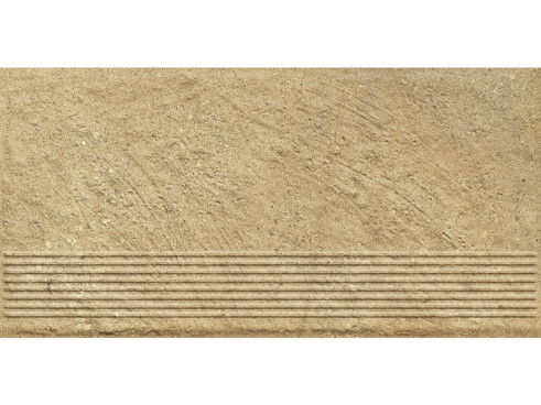 Клинкерная ступень с насечками Paradyz Eremite, Beige, 600×300×8,5 мм - «Компания Камнеград» - Изображение 2