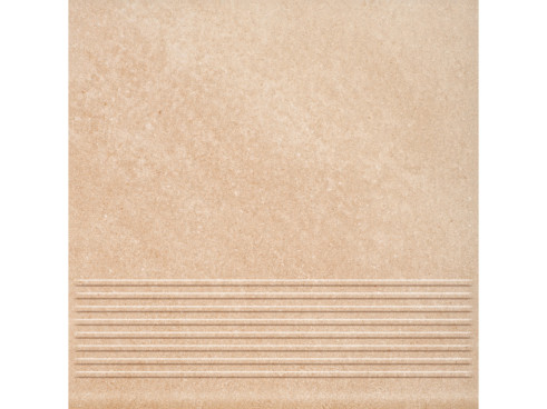 Клинкерная ступень с насечками Paradyz Mattone Sabbia, Beige, 300×300×8,5 мм - «Компания Камнеград»