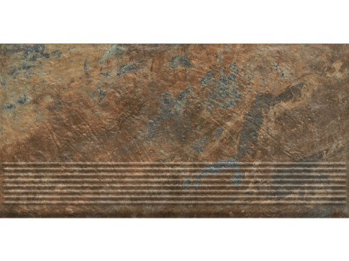 Клинкерная ступень с насечками Paradyz Ardis, Rust, 600×300×8,5 мм - «Компания Камнеград» - Изображение 2